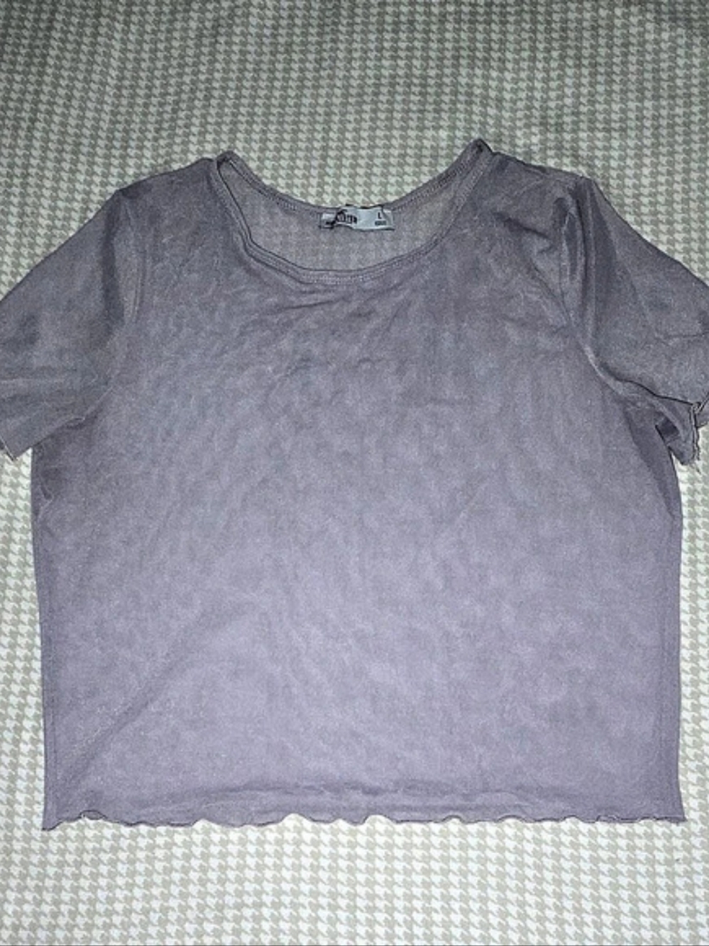Hollister Purple Short Sleeve Tee Size Large